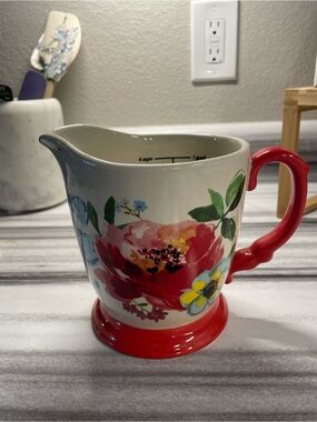 Pioneer Woman - Floral Ceramic Measuring Pitcher